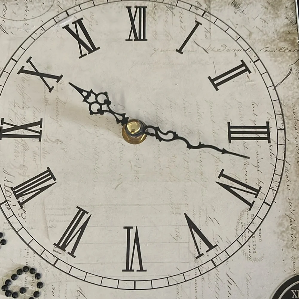 Purchased decorated clock